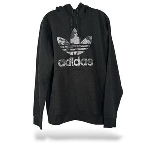Adidas‎ Originals Camo Infill Hoodie Sweatshirt Black Mens Size L